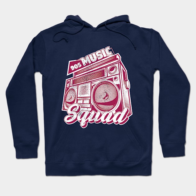 90s music squad Hoodie by ArtStopCreative